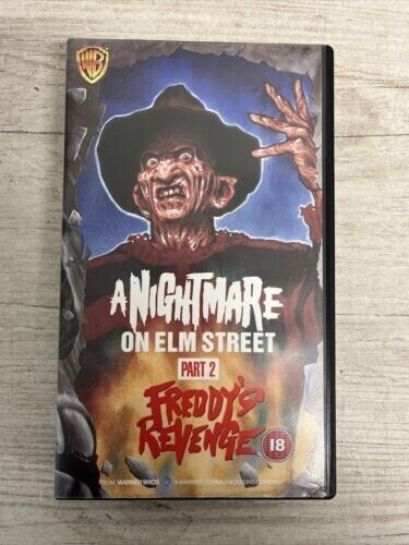 A Nightmare On Elm Street Part 2 Freddy's Revenge - VHS Tape 1989 Freddy Krueger