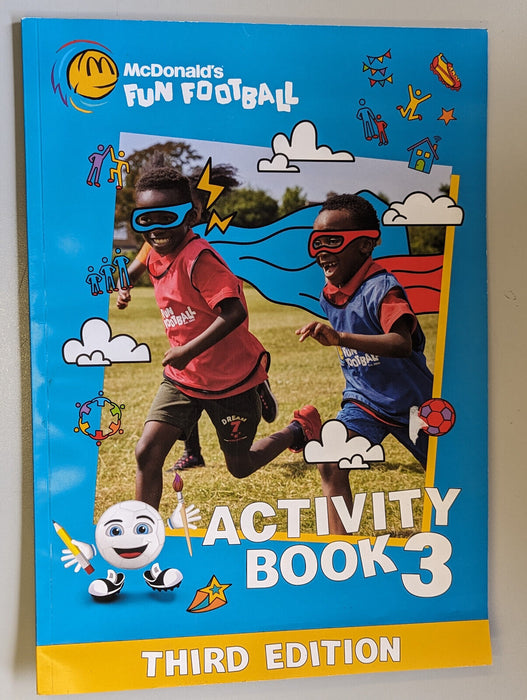 McDonalds Fun Football Activity Book 3 Third Edition