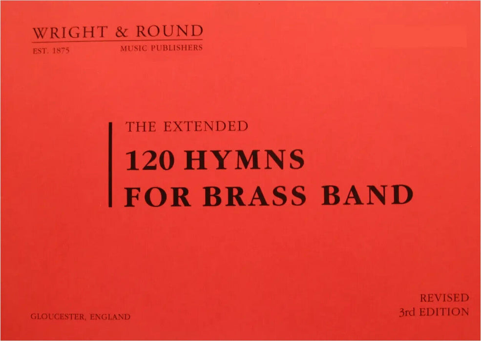 120 Hymns for Brass Band - 1st Trombone Part Book (A5 Standard Edition)