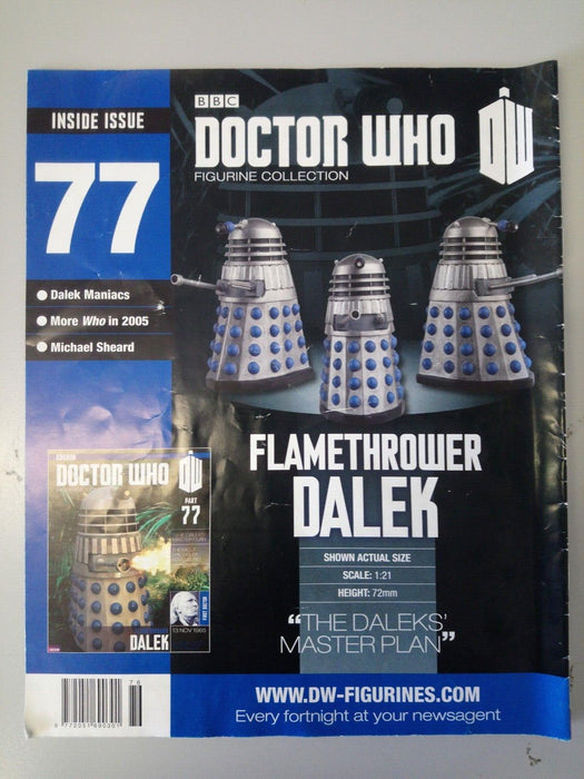 Eaglemoss Doctor Who Figurine Collection - Pt 76 - MAGAZINE ONLY