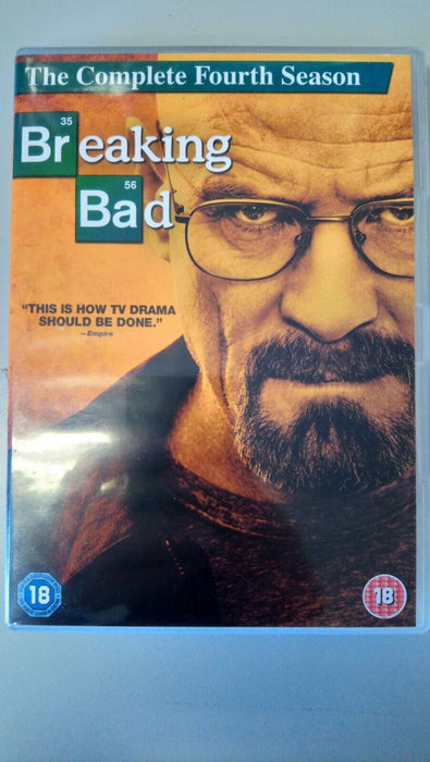 Breaking Bad Complete Fourth Season DVD