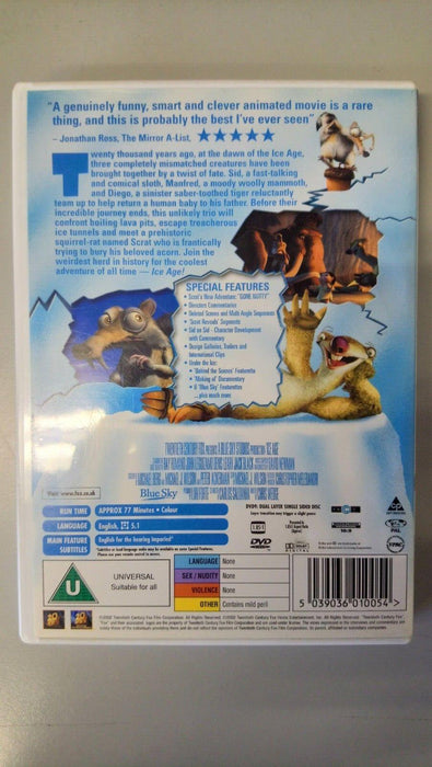 Ice Age DVD