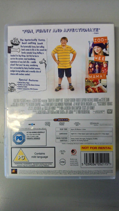 Diary of a Wimpy Kid DVD