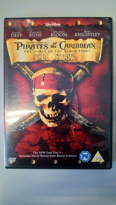 Pirates of the Caribbean - The Curse of the Black Pearl - The Lost Disc DVD