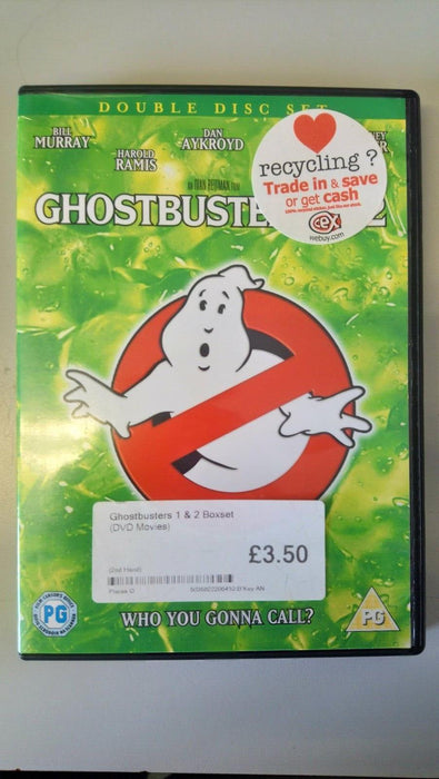 Ghostbusters 1 & 2 Boxset DVD