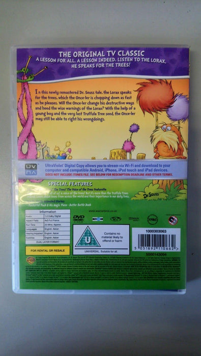 The Lorax - Dr. Seuss's Deluxe Edition DVD