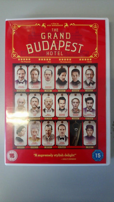 The Grand Budapest Hotel DVD