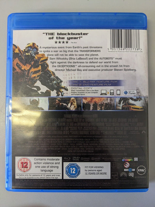 Transformers: Dark of the Moon Blu-ray Triple Play Edition