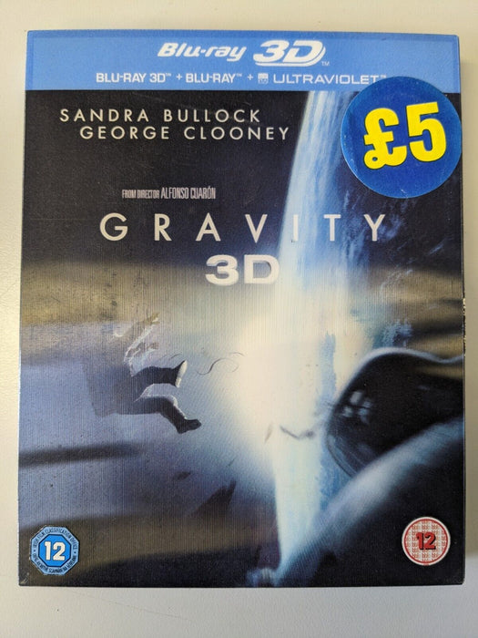 Gravity 3D Blu-ray