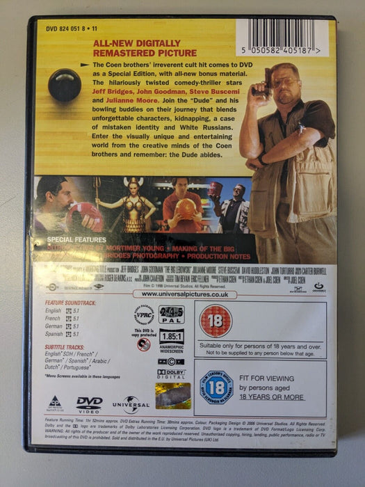 The Big Lebowski DVD Special Edition