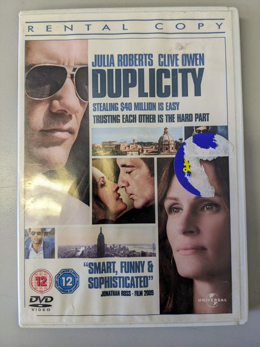 Duplicity DVD