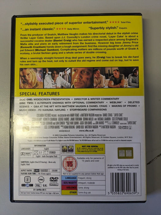 Layer Cake DVD