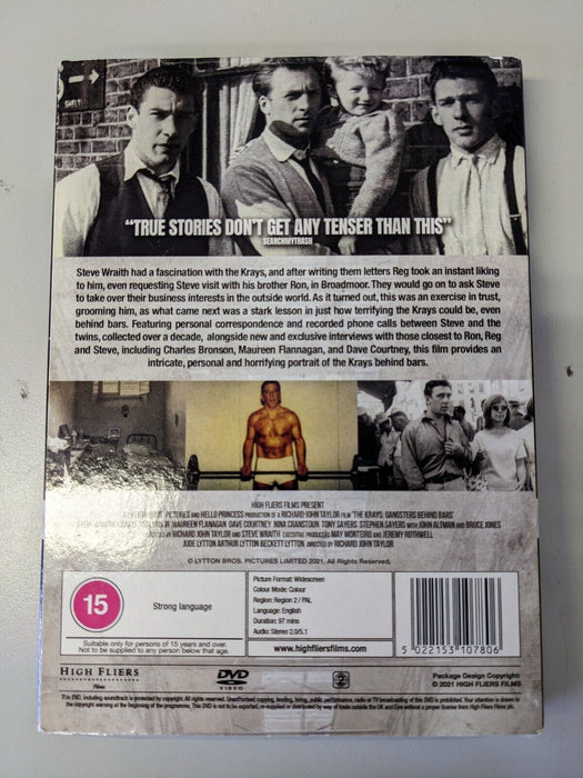 The Krays Gangsters Behind Bars DVD