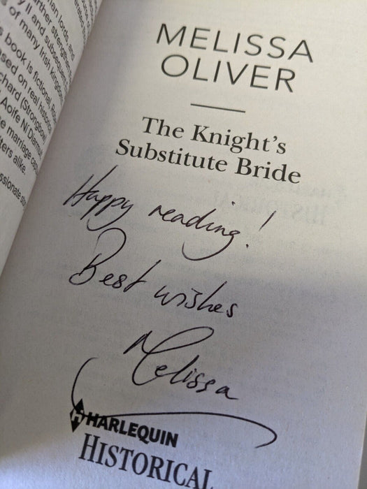 The Knight's Substitute Bride by Melissa Oliver