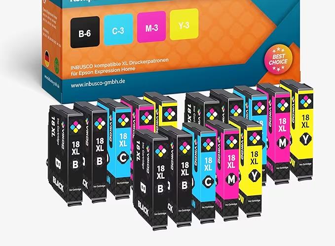 18XL Printer Ink Cartridges Compatible with Epson18XL Cartridges for Epson xp 32