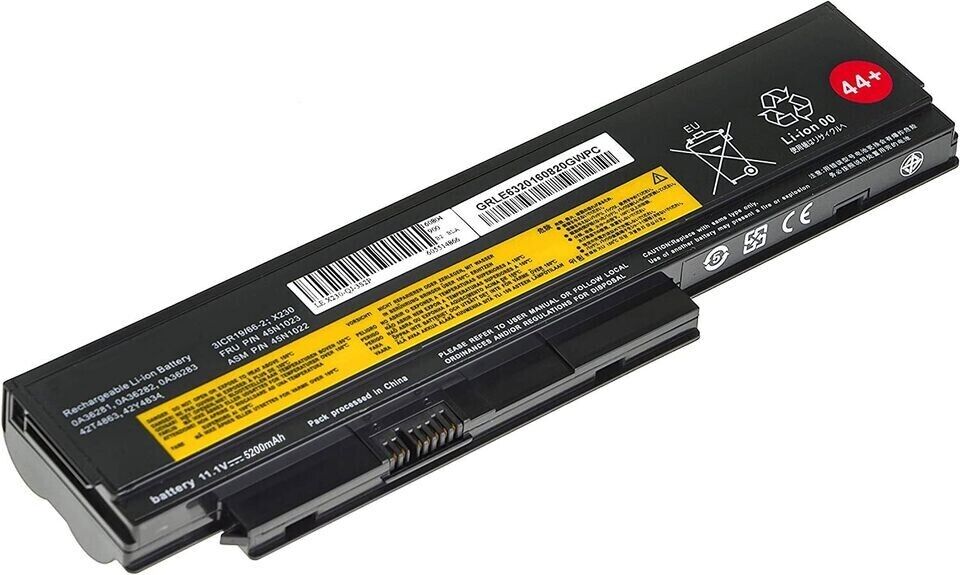 5200mAh battery for Lenovo Thinkpad X220 X220i X220S X230 X230i 42T4861 42T4862