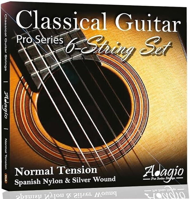 Adagio Pro CLASSICAL Guitar Strings - Normal Tension Nylon - Full Pack/Set