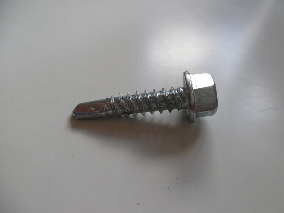 92 x olympic fixings hex 5.5 x 25mm self drilling screw light, no washer