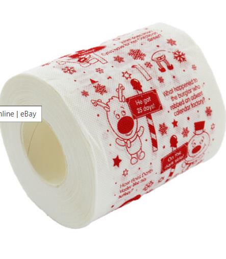 Christmas Humour Toilet Roll 280 Sheets