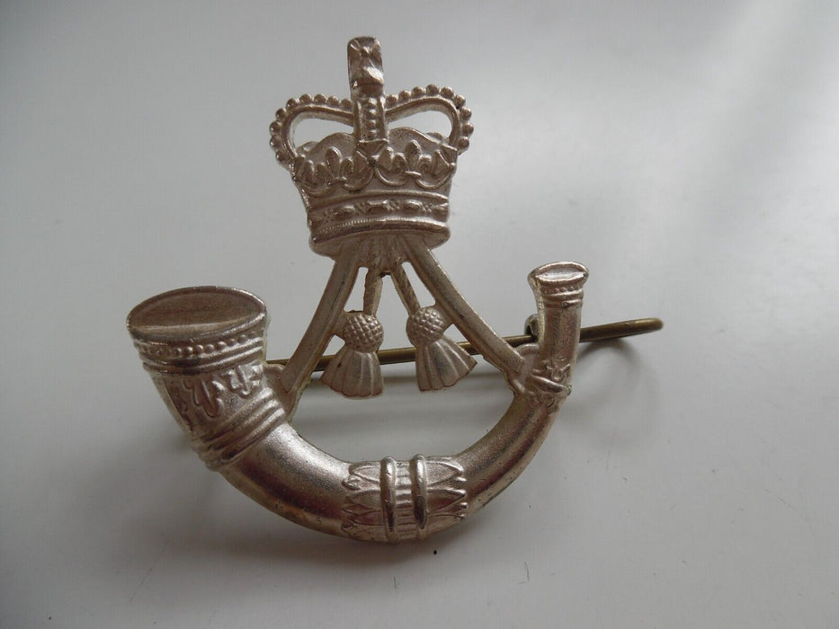 Rifles Officer's issue Cap/Beret Badge (Shank + Cotter Pin)