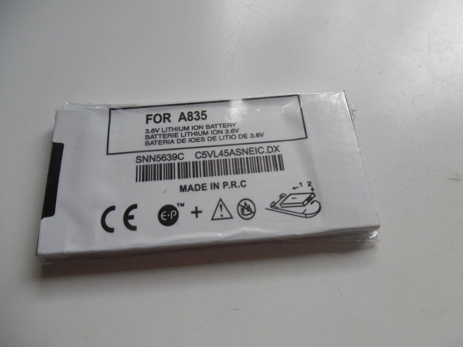 a835 phone battery for motorola