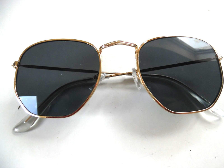 ladies fashion sunglasses gold frame