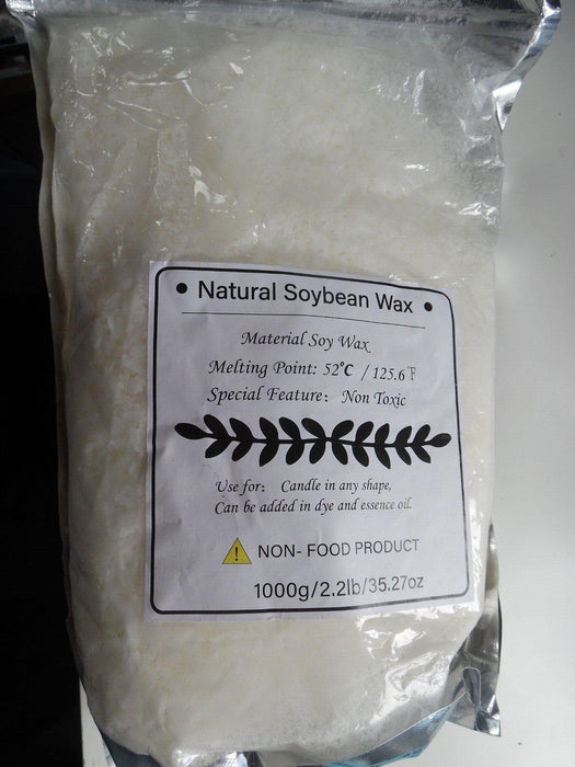 natural soybean wax 1000g melting point 52 degree non toxic