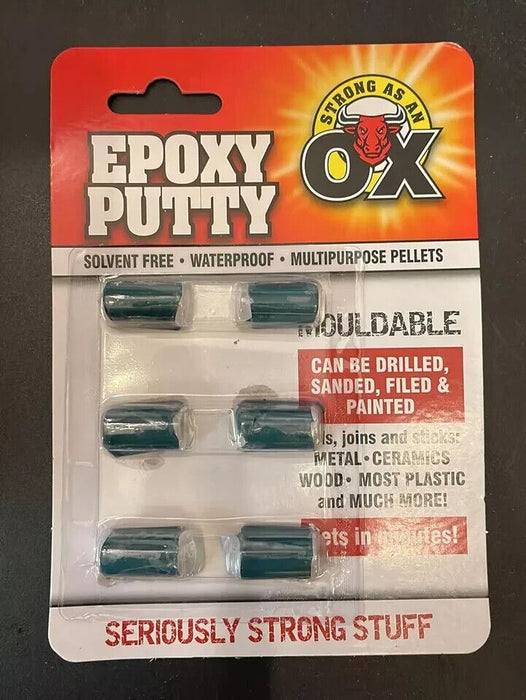 Epoxy Putty Multipurpose Repair Pellets Wood Metal Ceramic Plastic Waterproof 1P