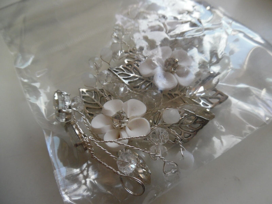 bridal hairpiece accessory 9cm x 5cm