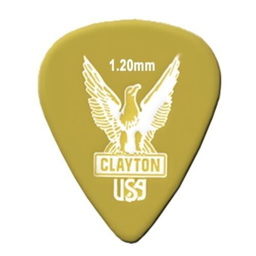 Steve Clayton Ultem Guitar Picks (Pack of 12) 1.20mm Standard