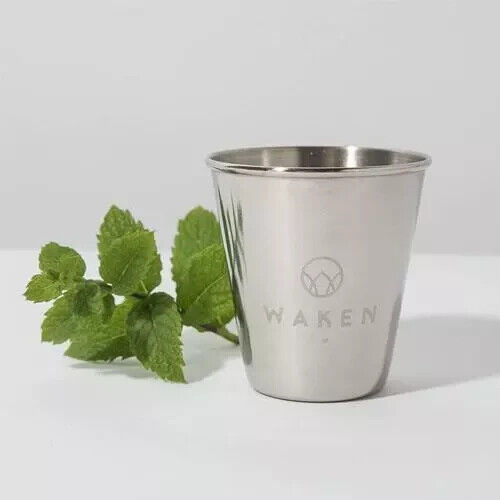 Waken Stainless Steel Mouthwash Cup 20ml