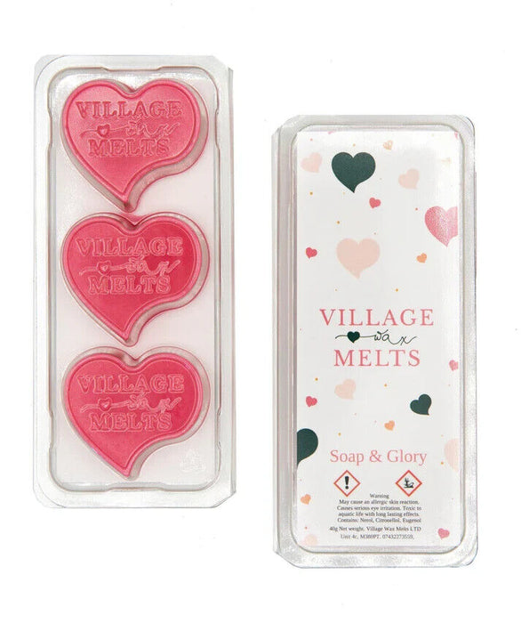 Village Wax Melts Soap n Glory Wax Melts 3 x