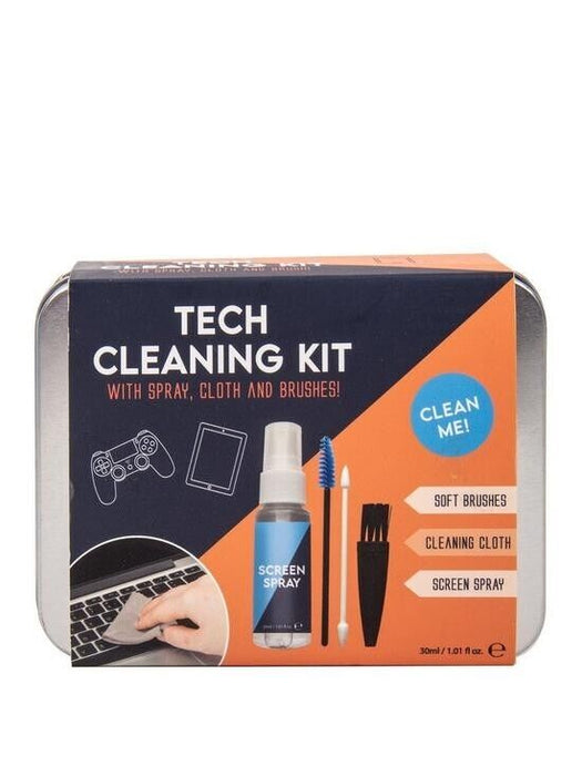 Fizz Creations Tech Cleaning Kit Set Cloth Spray Brushes