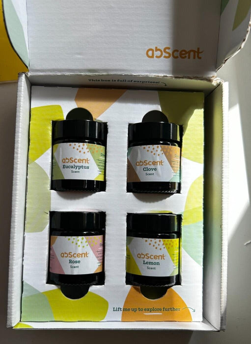 AbScent Original Smell Training Kit for C o v i d, 4 x 10ml Essential Oils