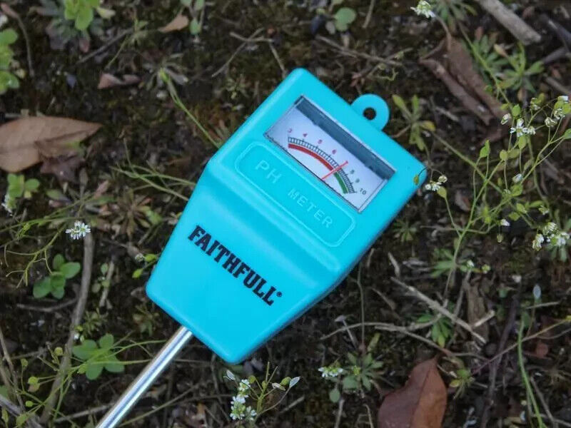 Faithfull ETP300A pH Meter 200mm Long Probe FAIDETPH Soil Ph Meter Probe