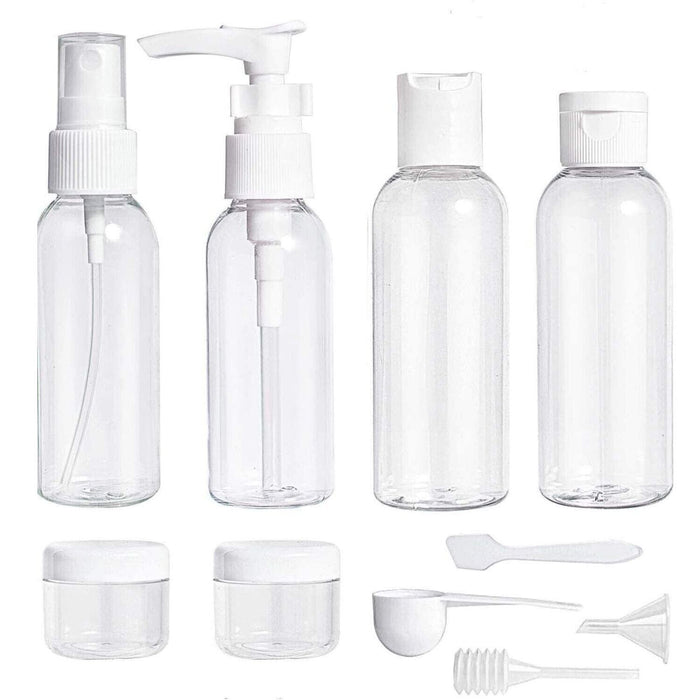 Status Travel Bottle Set 10 Travel Safety Compliant