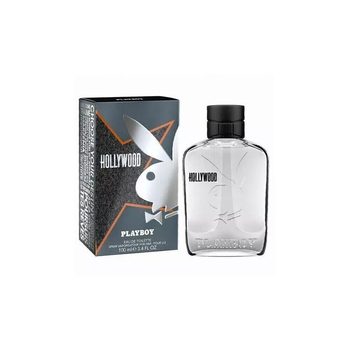 PLAYBOY HOLLYWOOD 100ML EAU DE TOILETTE SPRAY BRAND NEW & BOXED