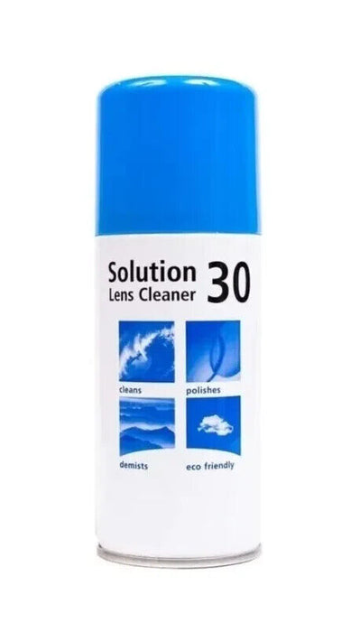 Solution 30 Lens Cleaner 400ml, Aerosol - Brand New.