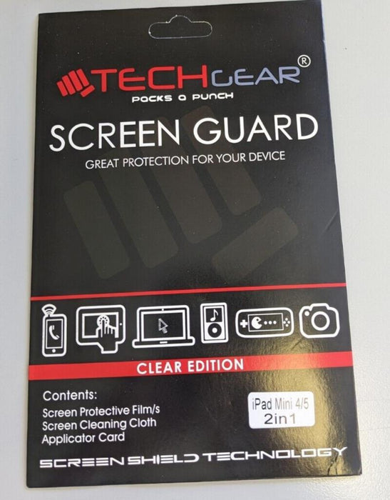 Tech Gear Screen Guard for iPad mini 4/5 Clear