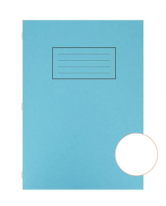 A4 SILVINE Home Schooling School Exercise Books Blank Pages  -80 Pages.