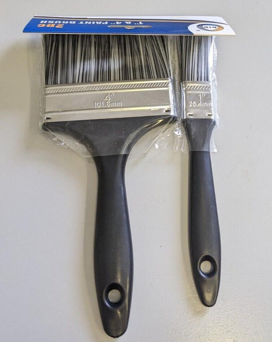 1" & 4" Paint Brush 2 pc