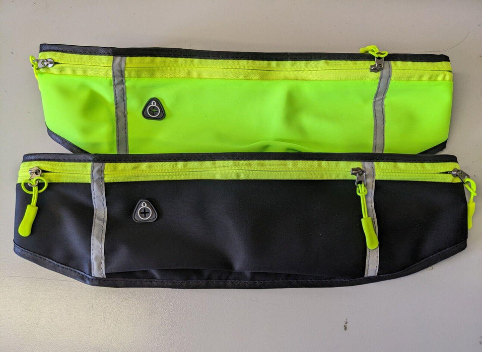 High Visibility Belt Bag 2 Pack Runner Jogger Bag AMZLab