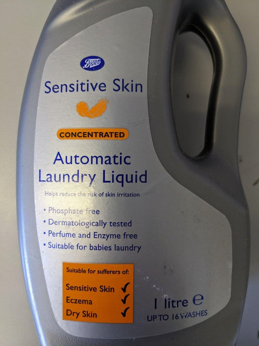 2 Pack Boots Sensitive Skin Automatic Laundry Liquid 1L