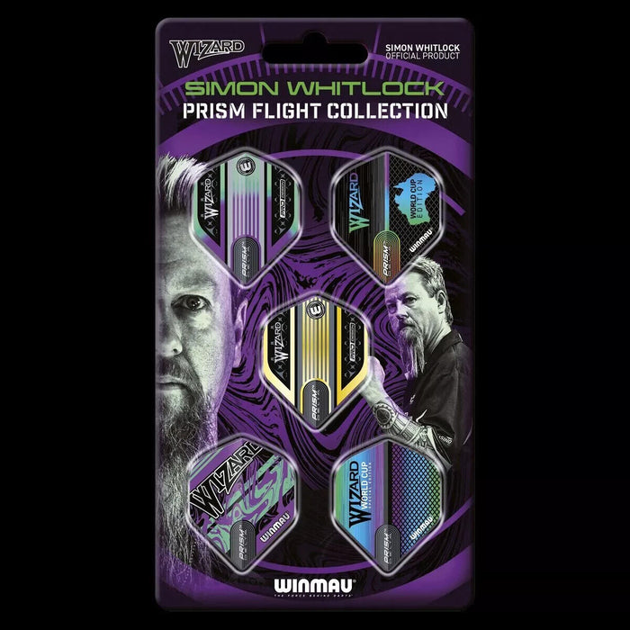 Winmau Simon Whitlock Prism Dart Flight Collection