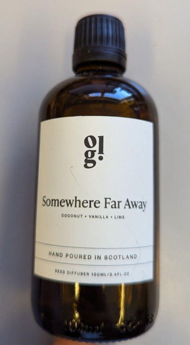 OGI - Somewhere Far Away - Coconut Vanilla Lime - Reed Diffuser 100ml