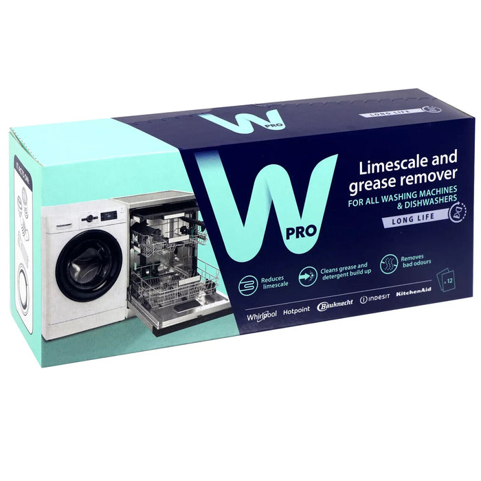 W Pro Limescale and Grease Remover for all Washing Machines and Dishwashers