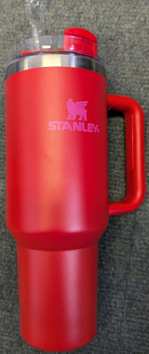 Red Stanley Cup - 1.18L/40oz - With Straw