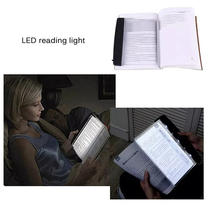 School Students Stationery Book LED Light Flat Plate Portable Reading Lamp Panel