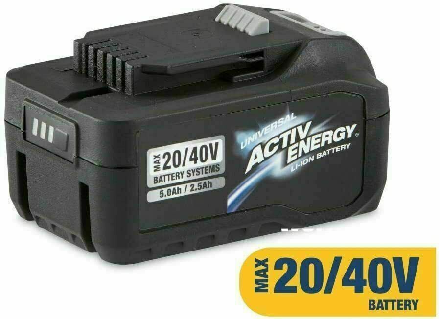 Activ Energy 5Ah Battery  20v/40v For Ferrex Tools inc Lawn Mower Circular Saw