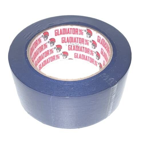 48mm X 50m (1 Pack) Gladiator® BLUE PAINTERS MASKING TAPE CLEAN PEEL MASKING TAP